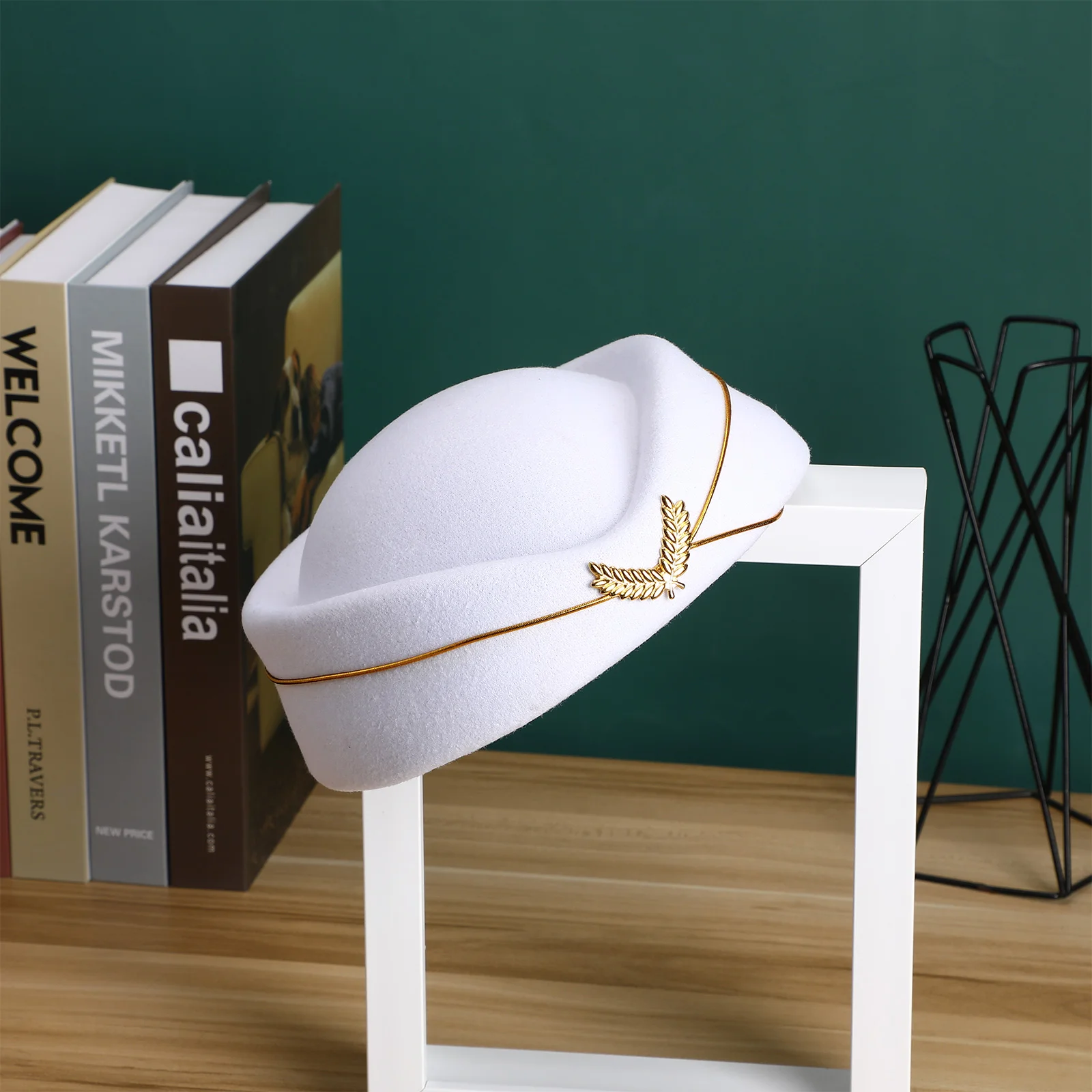 

Женские шапки и кепки, костюм стюардессы, декоративные модные аксессуары для косплея, волосы стюардессы для взрослых мужчин