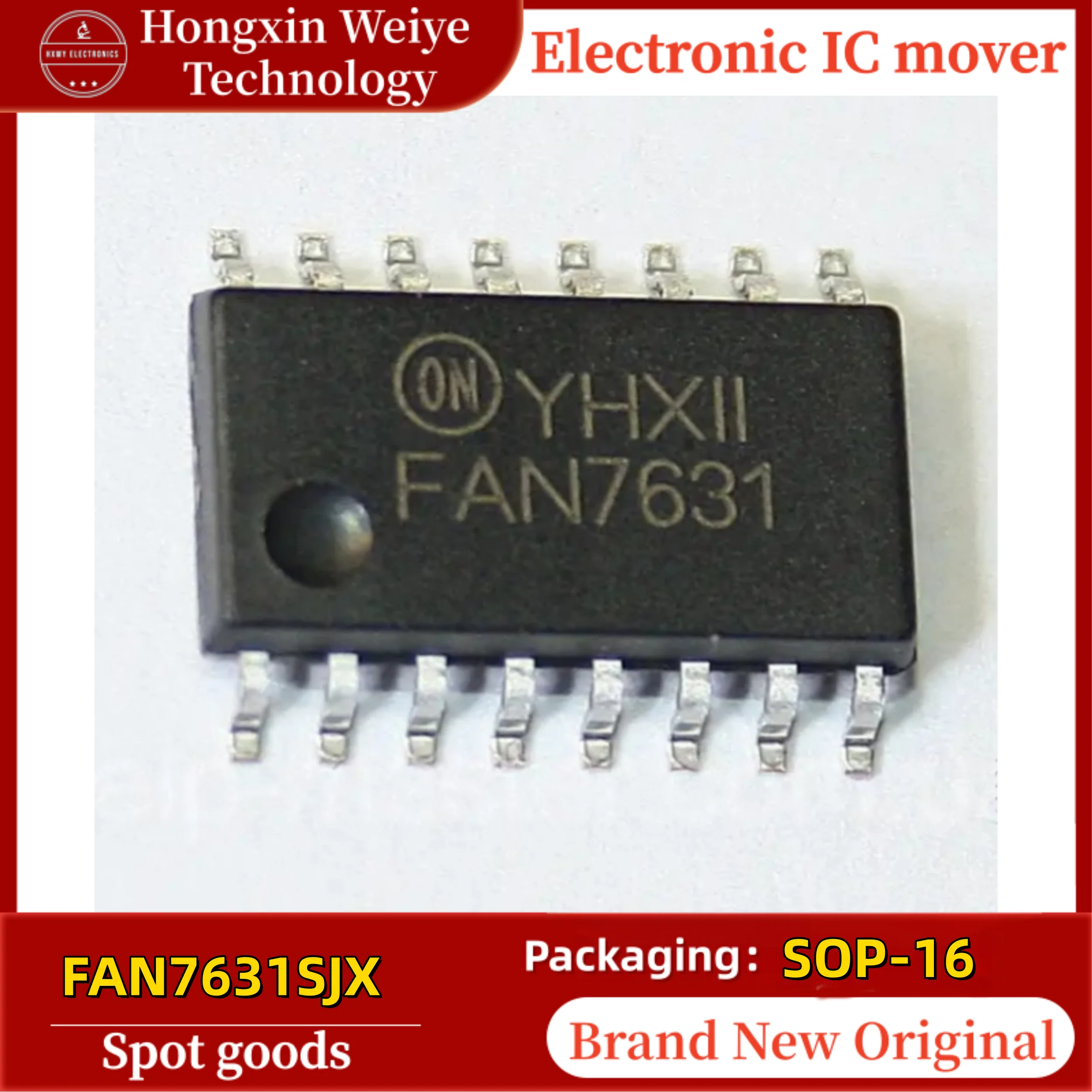 5/50 PCS FAN7631SJX FAN7631 SOP-16 11.1V~21V AC-DC Controller and Voltage Regulator Fast Shipping