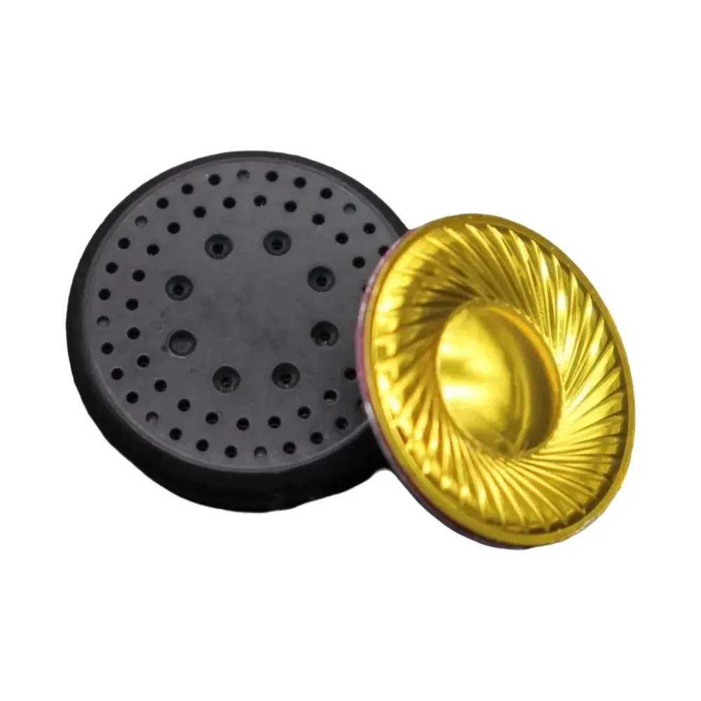 Одна пара золотых мембранных наушников-вкладышей 15,4 мм, динамик, вокальные басы, 32 наушника, наушники «сделай сам», драйверы N52 MX500 MX760, аксессуары для наушников