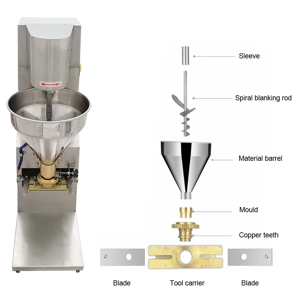 

Commercial Automatic Meatball Forming Machine Multi-Function Household Beef Fish Meat Ball Machine