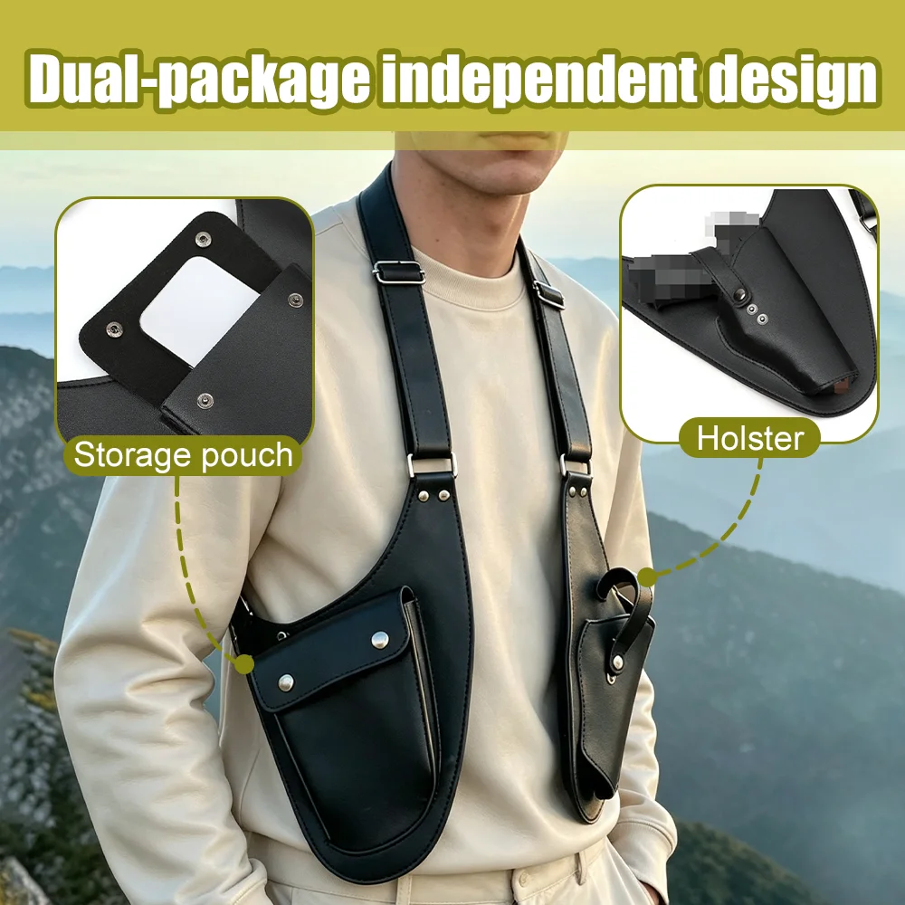 Funda táctica para pistola, de - Leather Edc. Carry Pouch reseña y precio