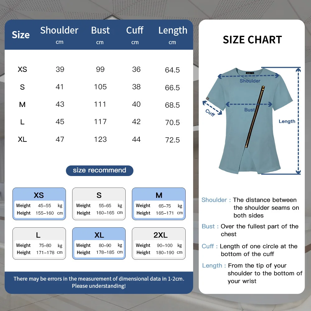 Blouse de dentisterie de haute qualité, vêtements de travail d'hôtel, hauts de gommage, uniforme d'infirmière de salle d'opération de Style coréen, accessoires de soins cliniques