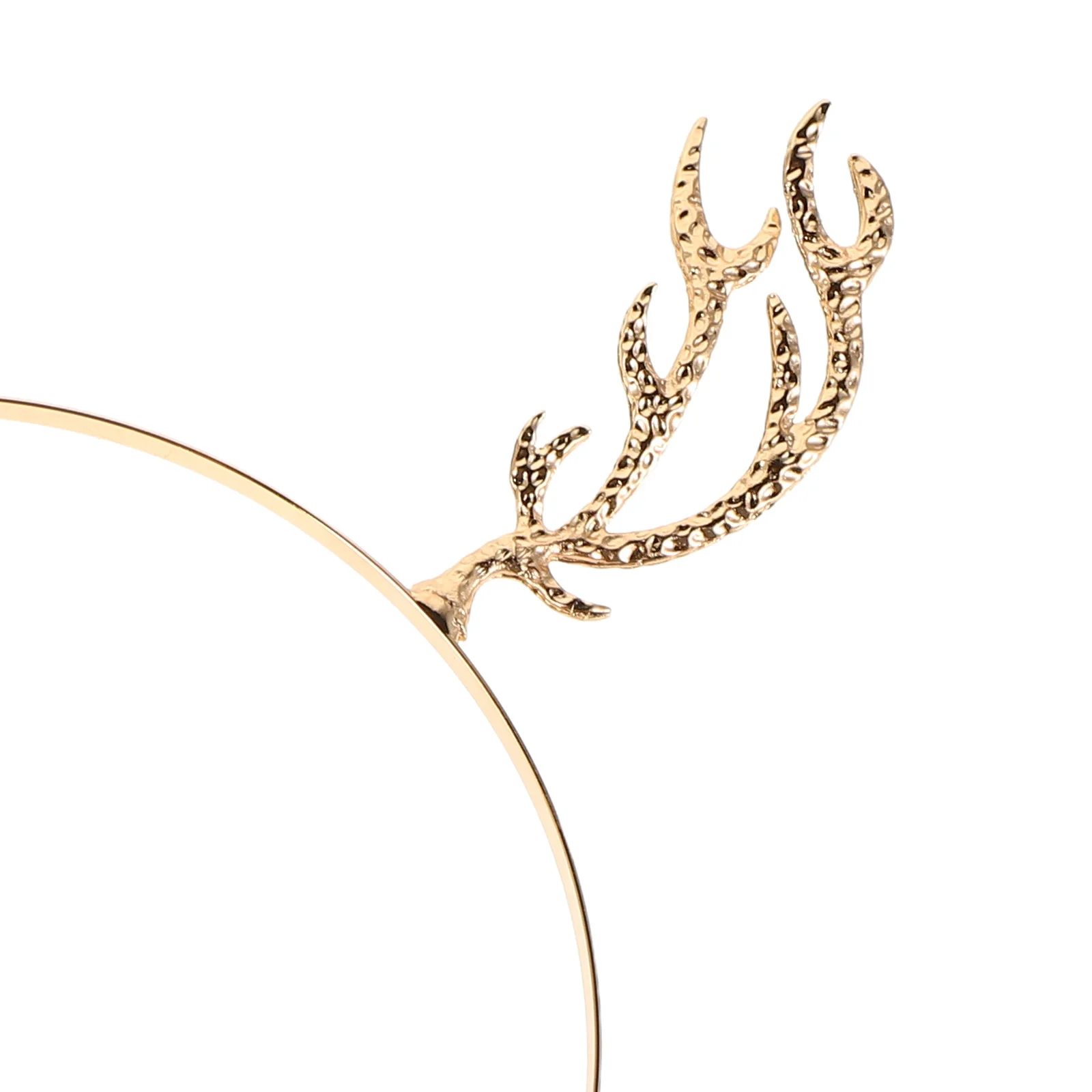 قرن الوعل عقال عيد الميلاد الرنة المعادن حجر الراين الشعر هوب عطلة حزب مهرجان اكسسوارات قرون الغزلان رباط شعر