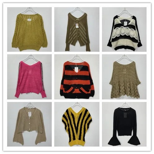 Handgefertigter Vintage-Strickpullover mit ausgehöhltem Quastenumhang Sweet Sle V-Ne Long Sve Loose Fit Baumwollmischungspullover