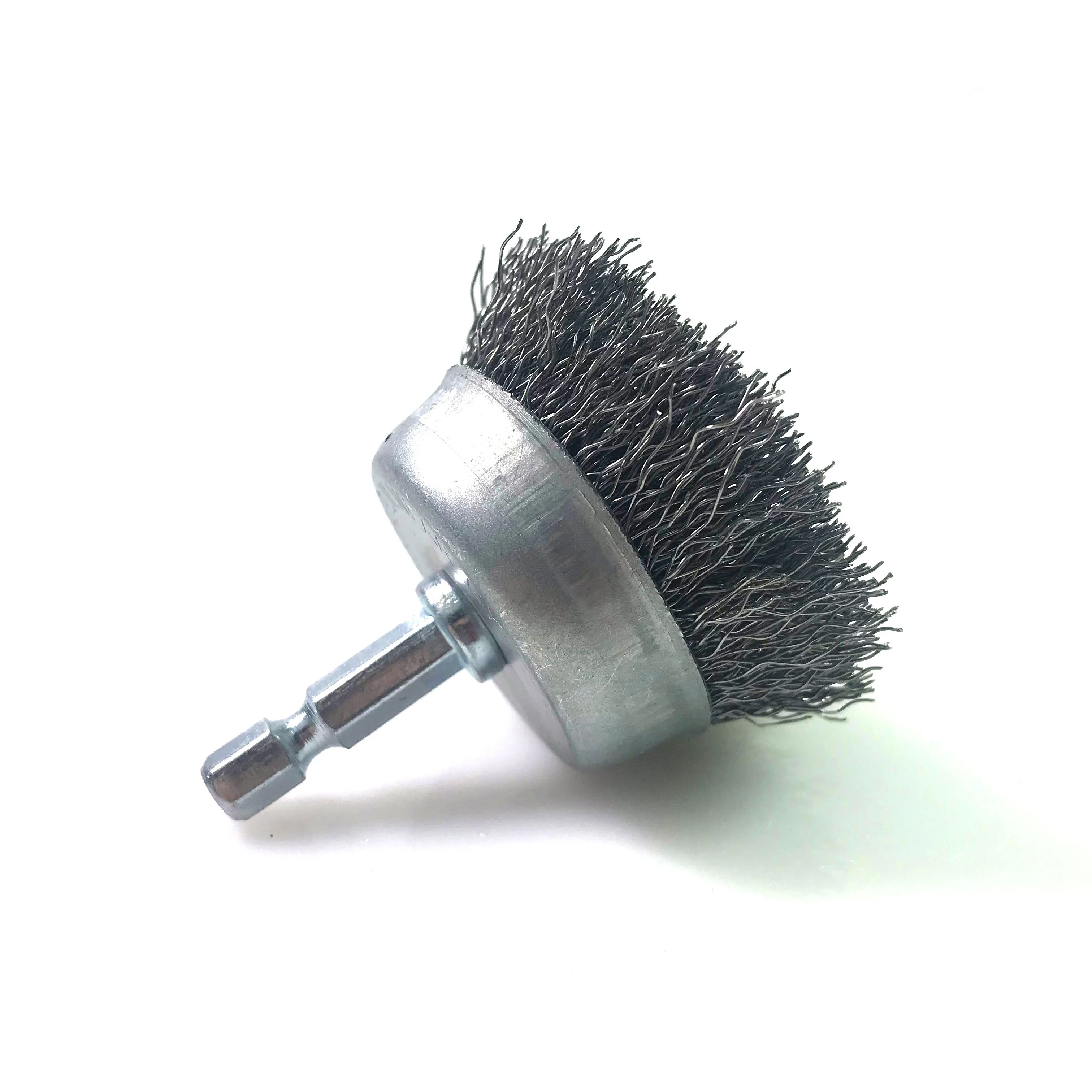 Citop 50mm  2 Inch Wheel Brush Dremel Rotary Tool for Drills Dremel Tools Metal Rust Removal Polishing 1-3pcs Bowl Brush