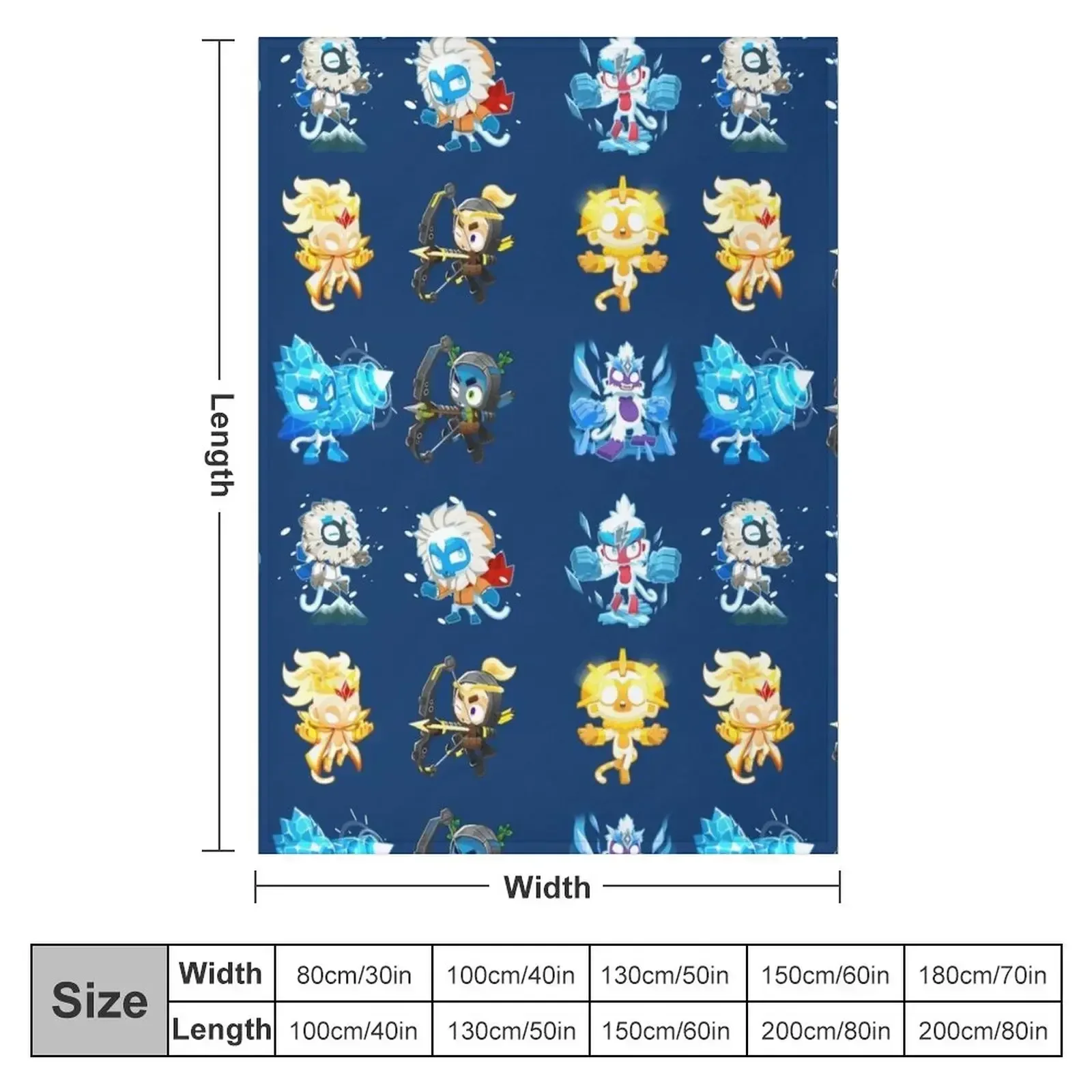 New bloons td 6 characters pack 2 Throw Blanket Luxury Decorative Throw Blankets