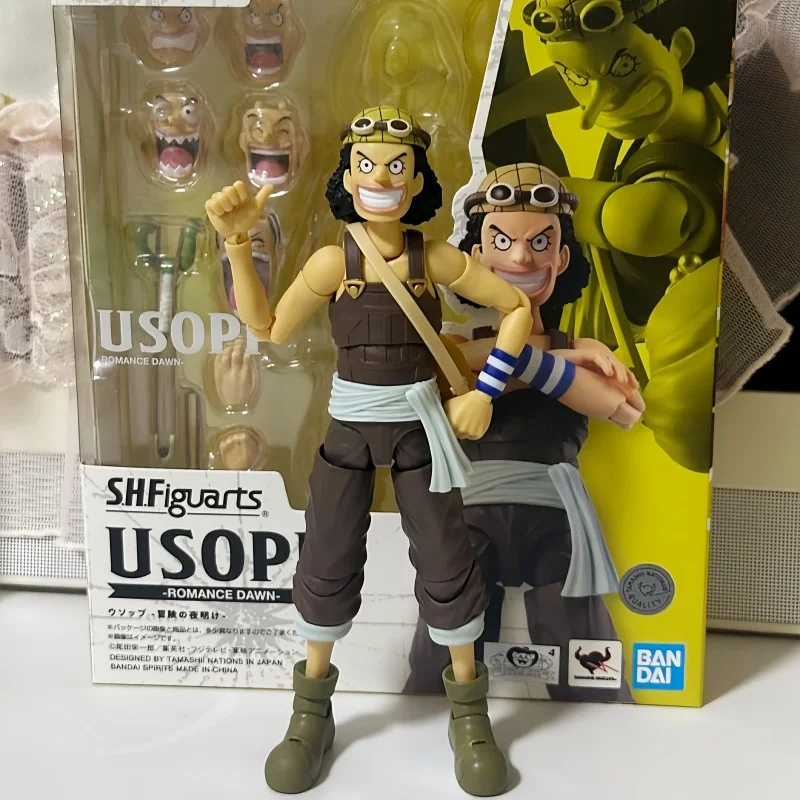 

One Piece S.H.Figuarts Figure Shf Usopp Romance Dawn Action Figure Original Figurine Pvc Models Collection Toy Gift