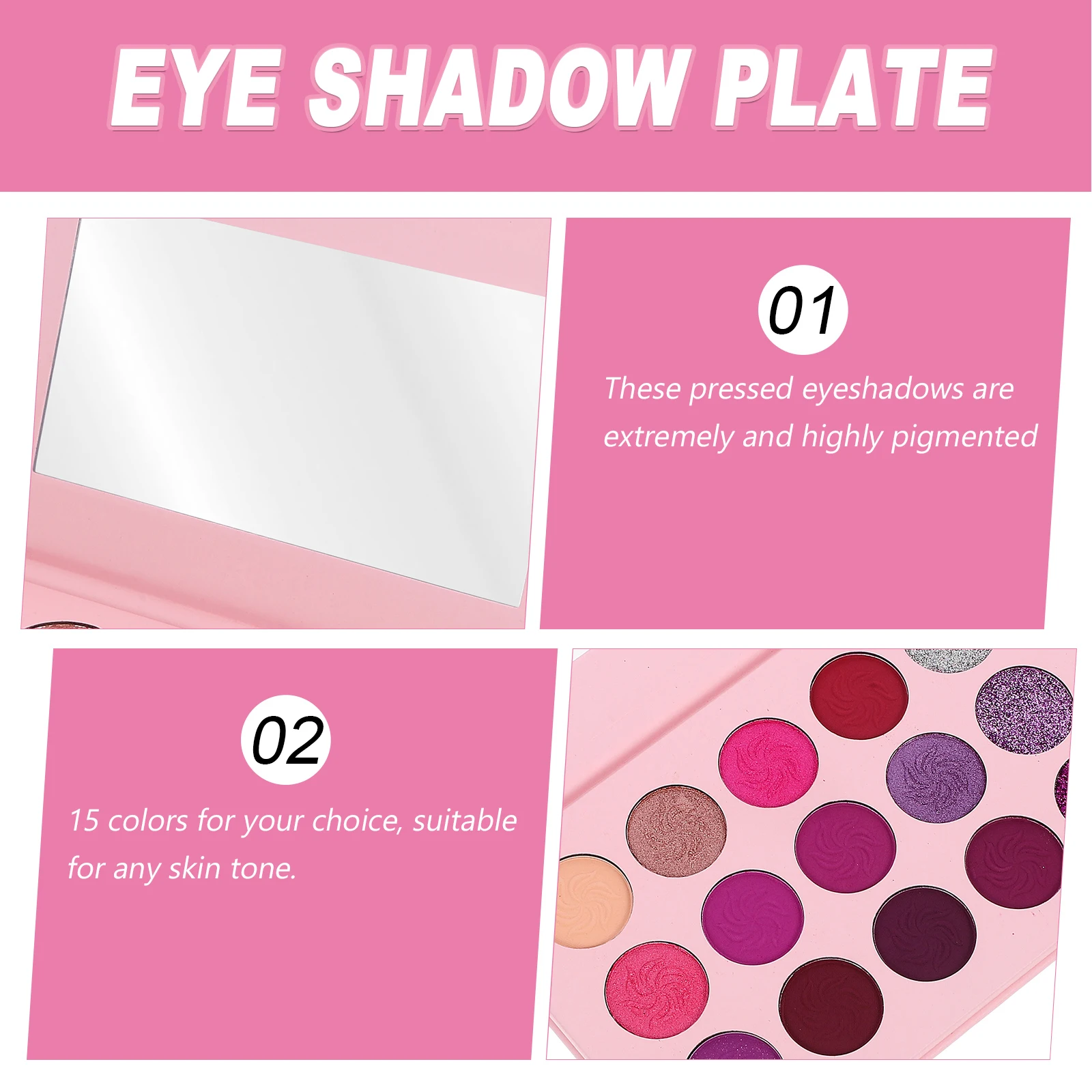 

Eyeshadow Compact Eyeshadow Palette Woman Eyeshadow Compact Makeup Palette Colorful Eyeshadow