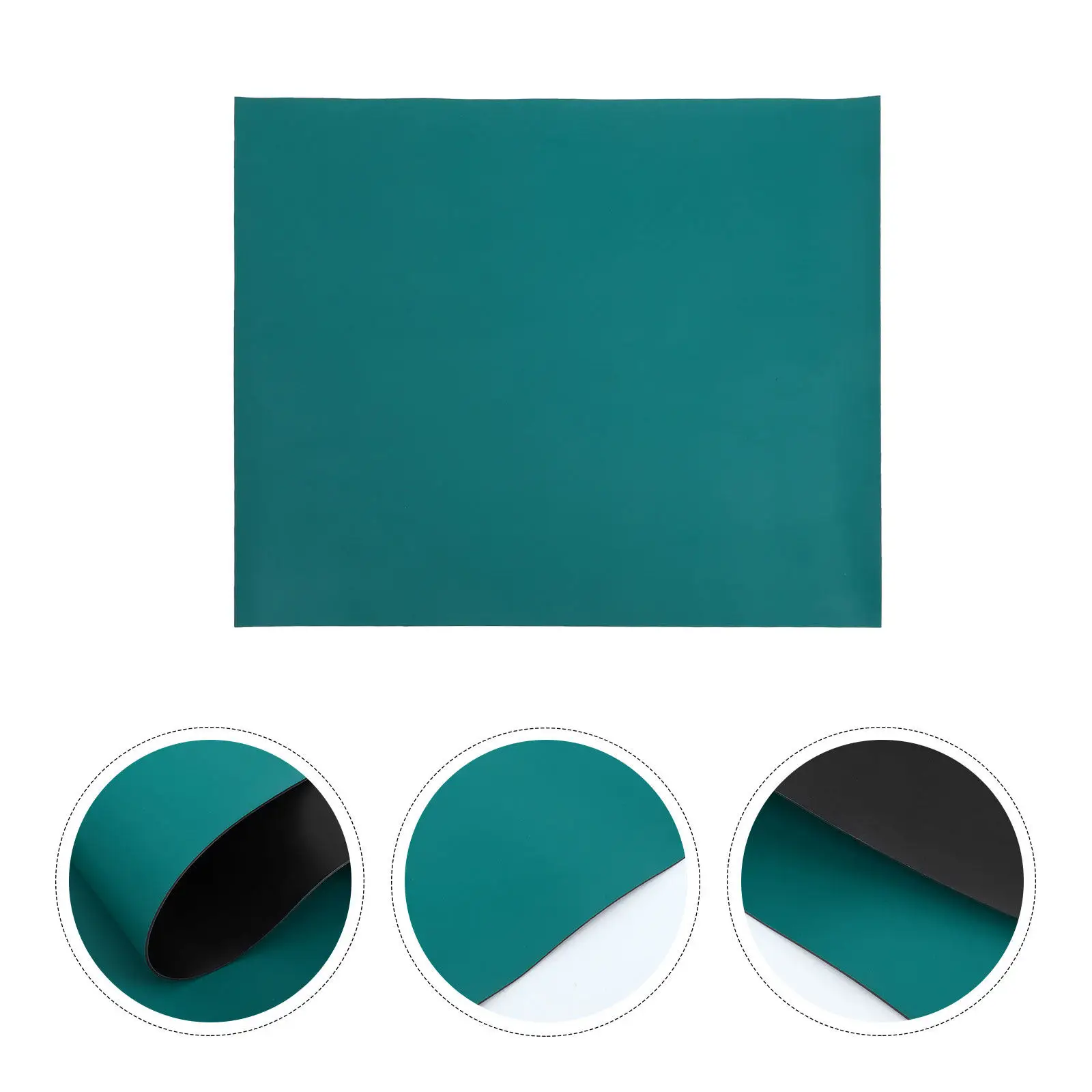 Heat Resistant Large Anti Static Table Mat Green Soldering Pad Electronic Repair Mat Insulating Grounding Workbench