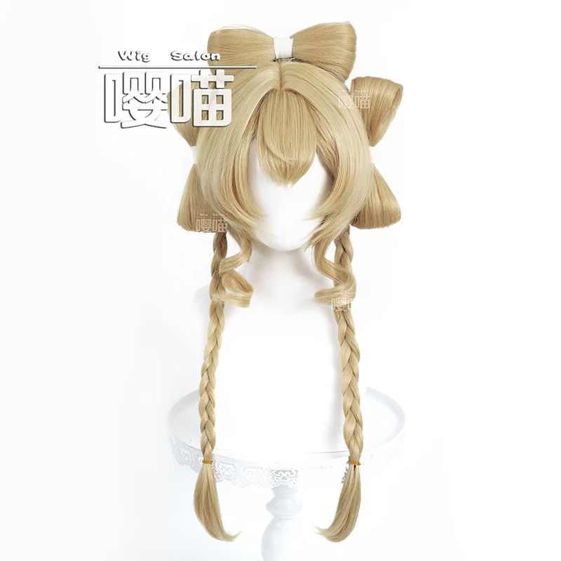 

Sotheby Cosplay Wig Game Reverse 1999 75CM Khaki Heat Resistant Synthetic Hair Anime Sotheby Cosplay Women Wigs Halloween Party