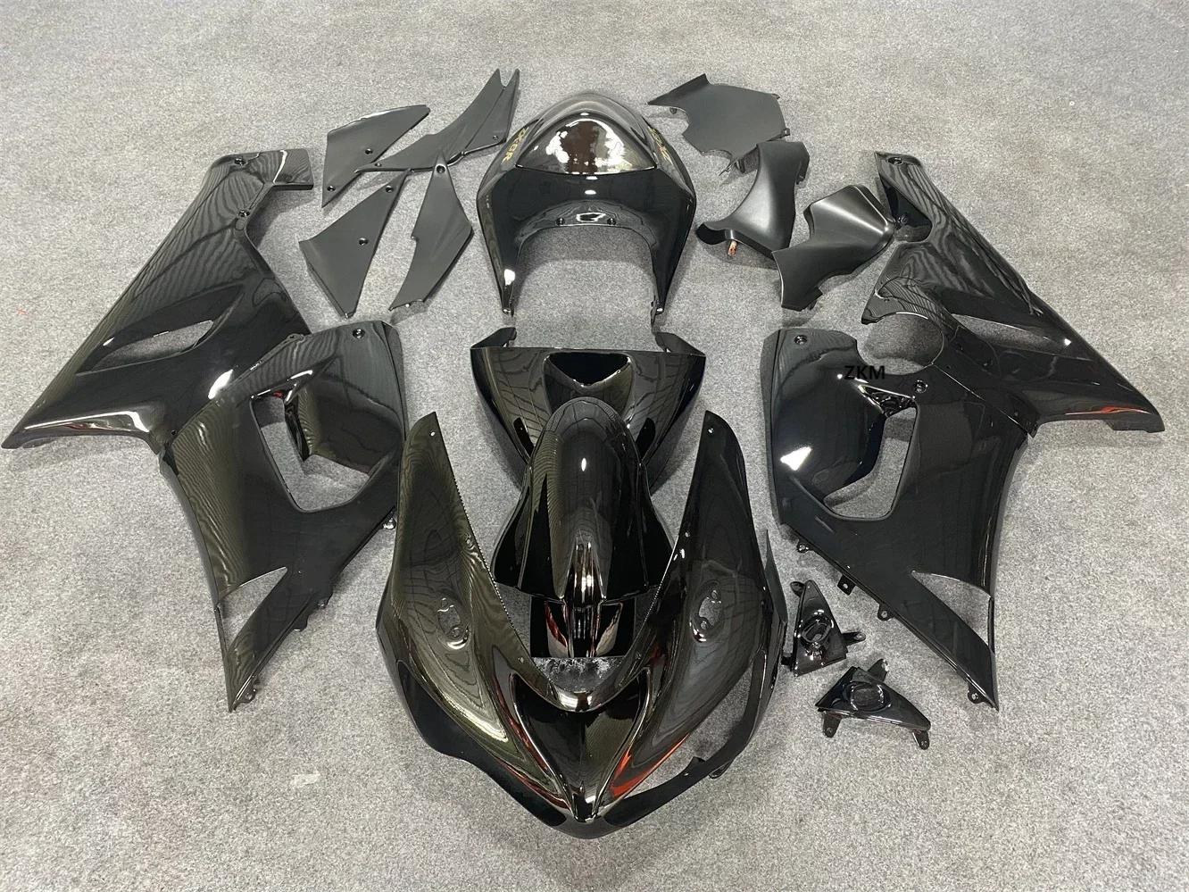 

Motorcycle Fairings Kit Fit For zx-6r 2005-2006 636 Ninja 05 06 Bodywork Set black