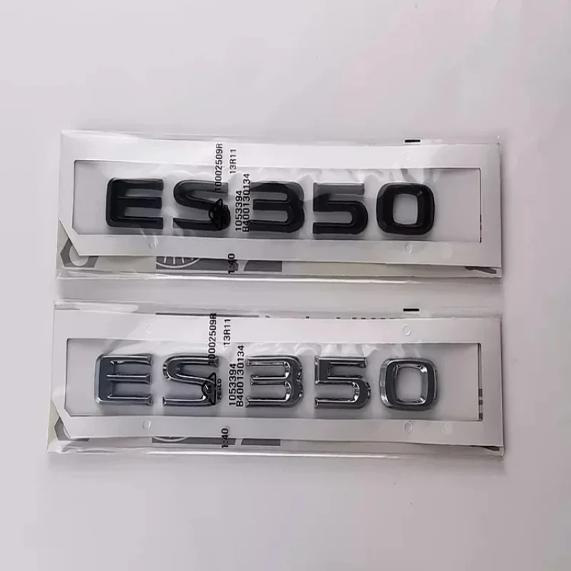 Car Body Trunk Emblem Sticker Rear Badge Letter Decal Accessories for Lexus ES200 ES240 ES250 ES260 ES300 ES350 Logo Accessorie