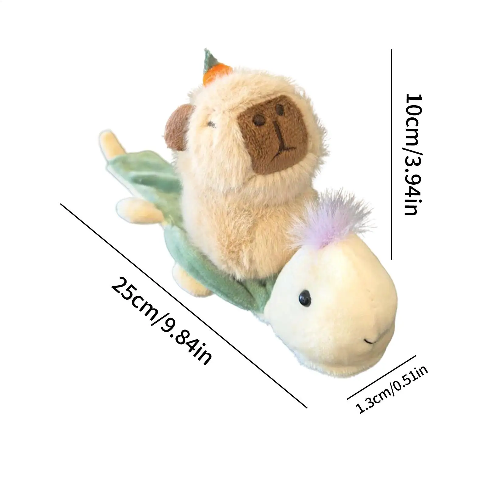 Capivara pulseira capivara brinquedos de pelúcia pulseira moda animal tapa pulseira para crianças meninos crianças jovens adolescentes sala de aula