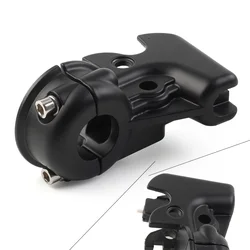 Black Motorcycle Aluminum Clutch Lever Mount Bracket Perch For Harley Davidson Dyna Sportster XL883 XL1200 X48 2008-2013