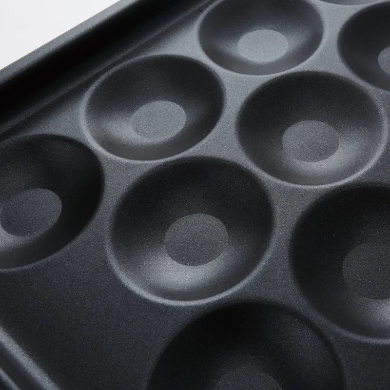 

Universal steaming oven egg baking pan 14 holes multi-purpose fried egg non-stick baking pan aluminum alloy extra thicknon-stick