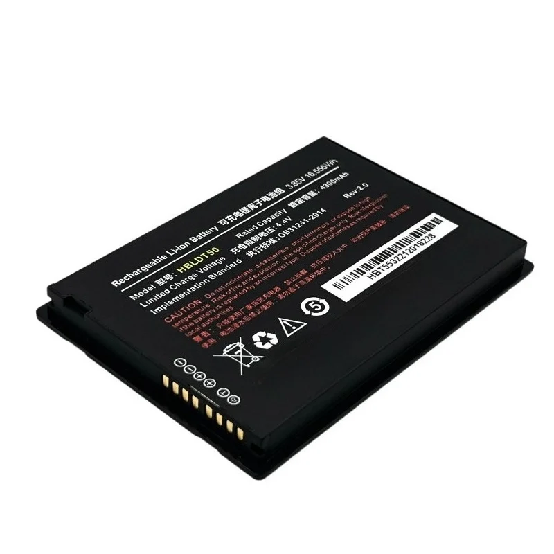 For DT50 PDA HBLDT50R Barcode Scanner High Quality Replacement Battery 3.85V 4300mAh