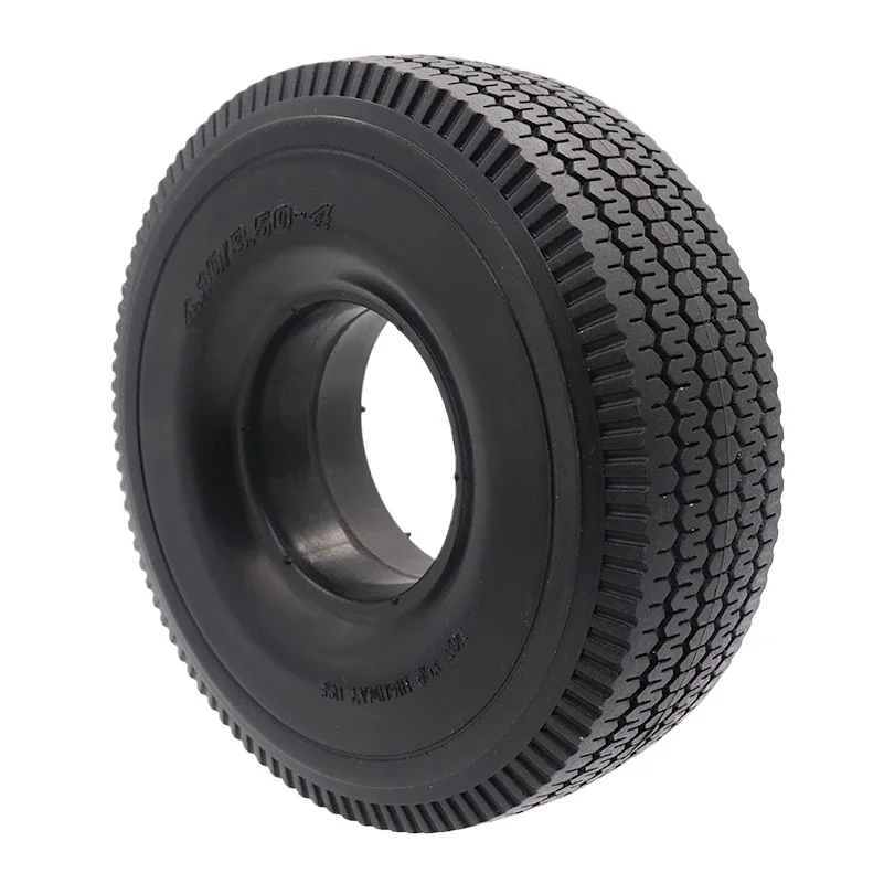 High Performance  Solid Tyre 4.10/ 3.50-4 Electric Scooter Without Inner Tube Wheel Tire