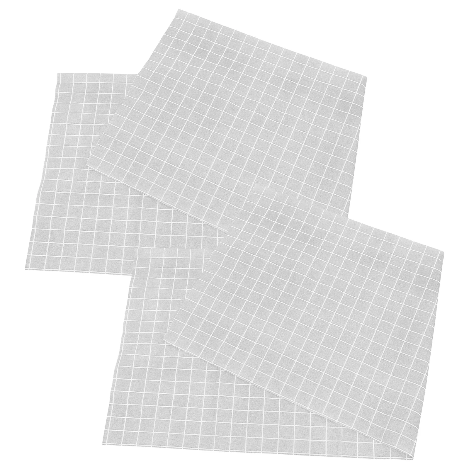 

2Pcs Waterproof Tablecloth Peva Material Foldable Portable for Travel Party Decorative Picnic Table Cover Use Table Cloth