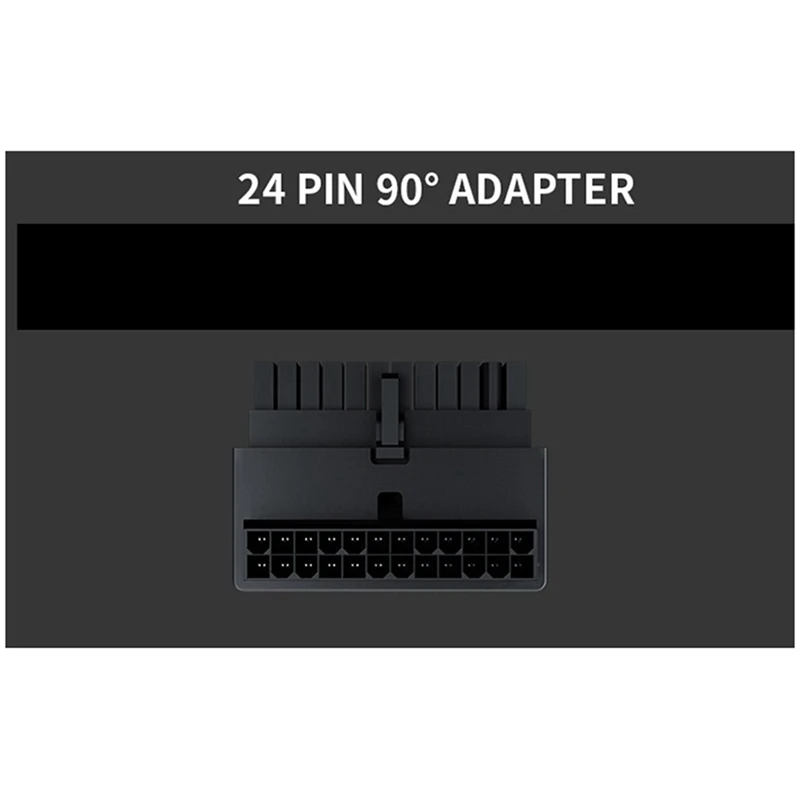 1Set 5V Synchronized 24 Pin Turn Header Computer Motherboard 24P To 90° Connector Turn Alignment Adapter Atx Power Supply ,A