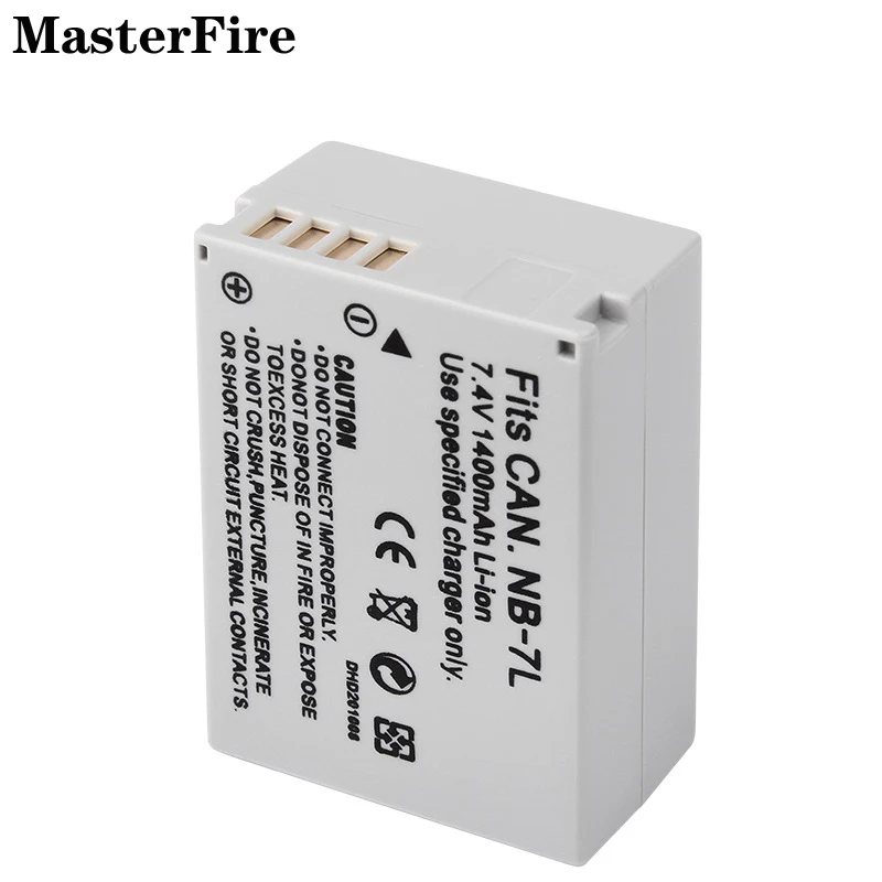 NB-7L NB 7L 1400mah 7.4V Bateria de câmera para Canon PowerShot G12 G11 G10 SX3 SX30 SX30IS SX30 IS PC1305 PC1428 PC1560 Baterias