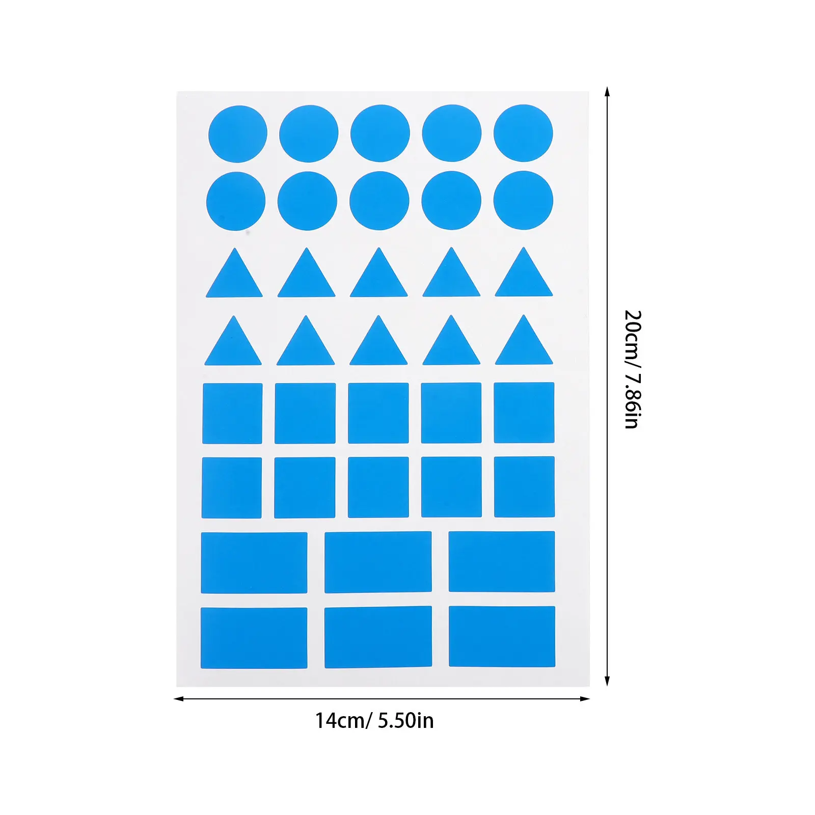 50Sheets Color Coding Stickers Multi-Shaped Labels for Organizing Storage Bins Food Containers Preschool Classroom Use Fancy