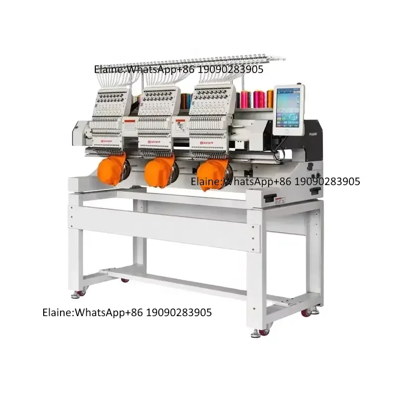 MYSEW MBC-1503 Automatic 3 Heads Multi-Needle High-Speed Garment Computerized Industrial Three Heads Embroidery Machine