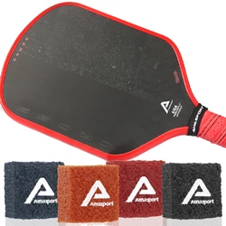 AMASPORT-goma de borrar de paleta Pickleball, eliminación rápida de residuos de suciedad, raspadores y arañazos, limpiador de paleta Pickleball de fibra de carbono