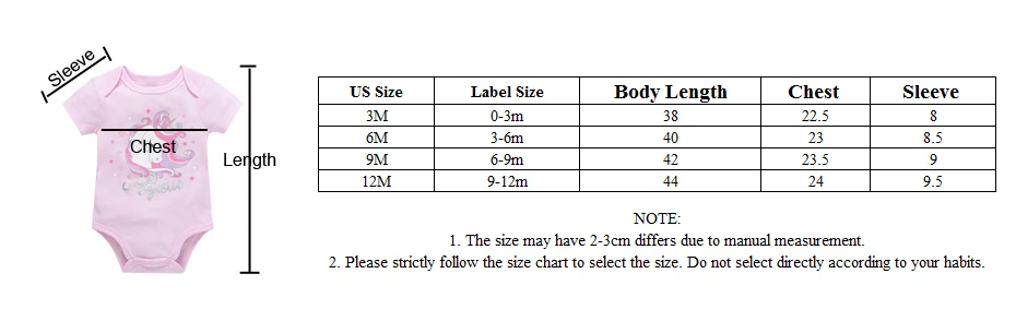 Honeyzone 3 Pcs/lot Baby Girls Bodysuit 100% Cotton Lovely Cartoon Print Newborn Girl Clothes Infant Costume