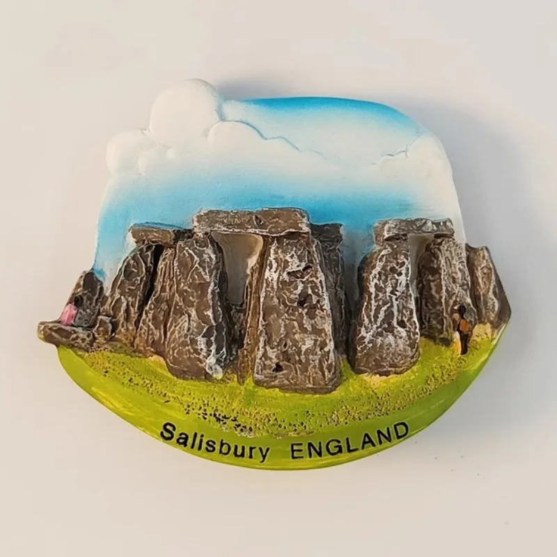 Scotland Inverness Travelling Fridge Magnets England Stonehenge Fridge Stickers Home Decor Wedding Gifts