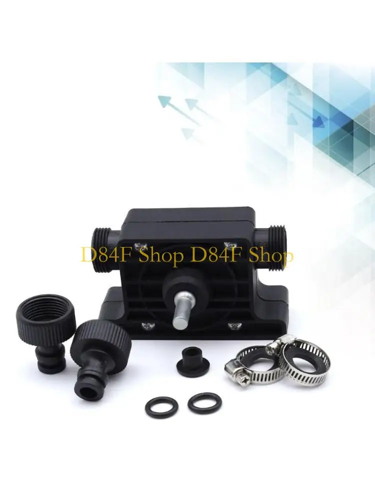 D84F Portable Electric Drill Pumps Priming Transfer Pumps Oil Fluid Water Pumps