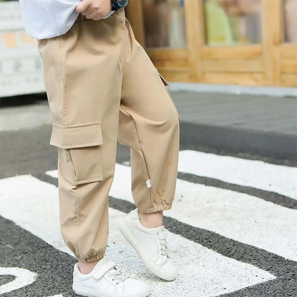 Pants Casual Pants For Boys And Girls Fashion Cargo Pants New Versatile Long Pants Sweatpants 1-10 Years Old