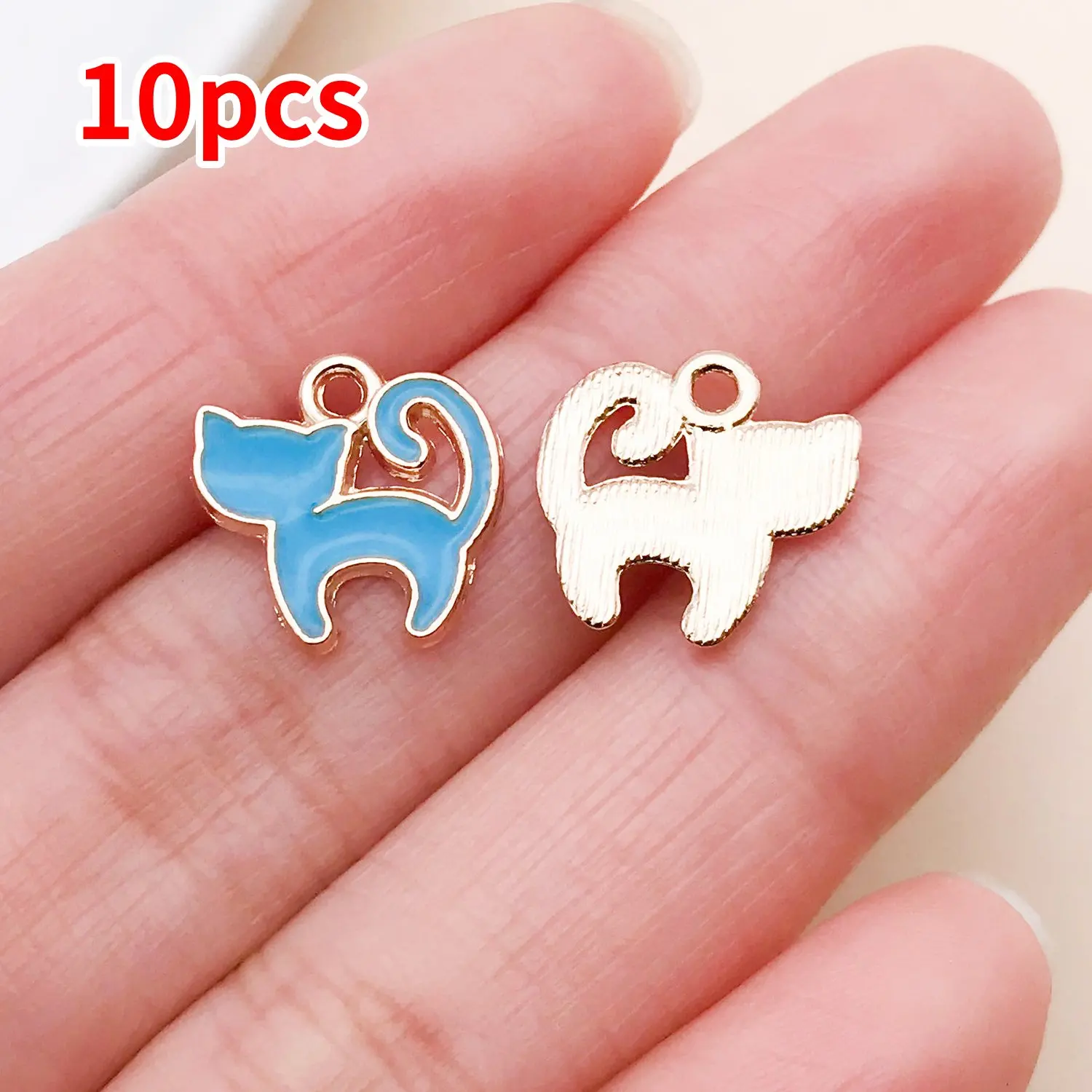 Enamel Charms Alloy Pendants for DIY Jewellery Making Accessories