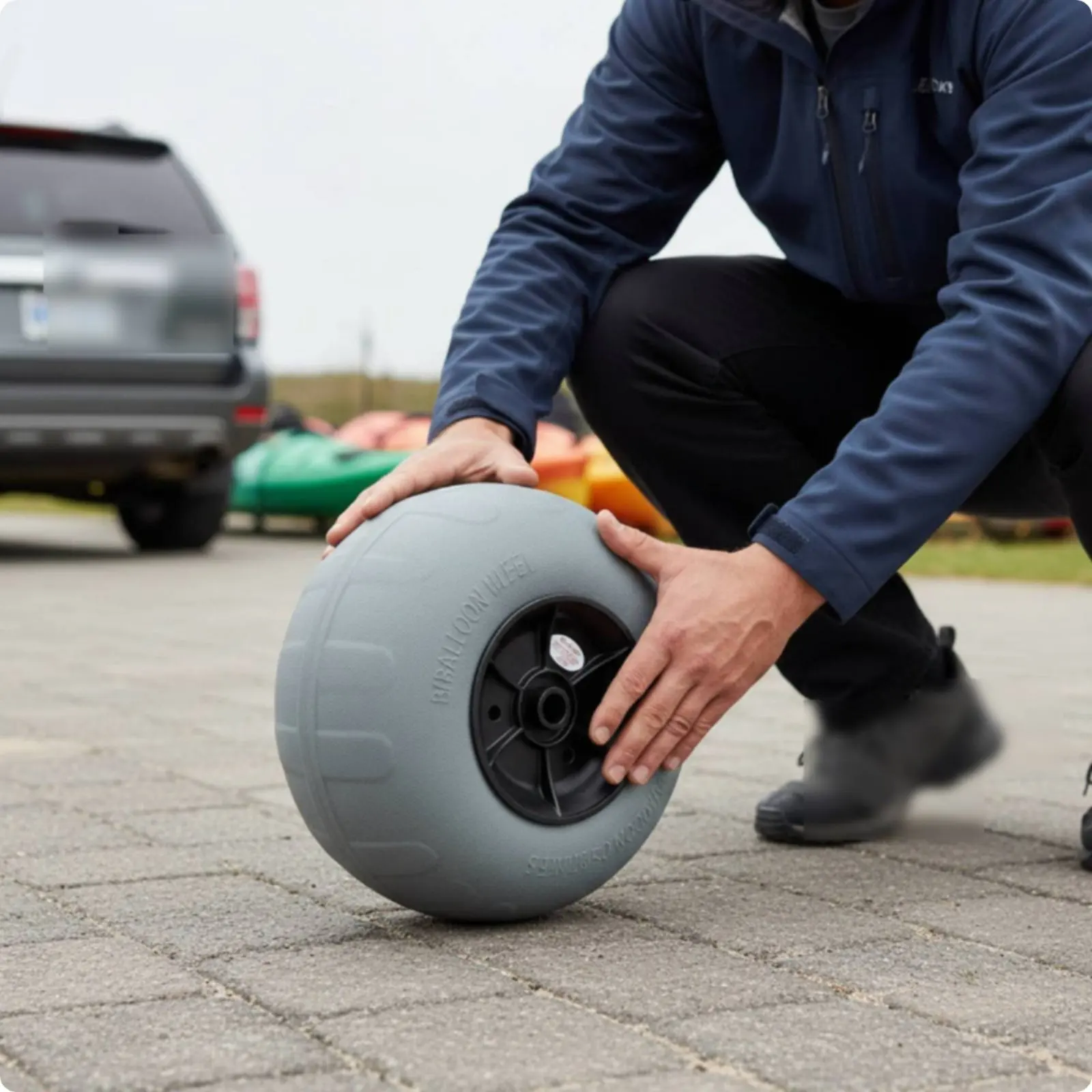 pu-inflatable-sand-wheel-easy-to-inflate-kayak-hauling-carrier-beach-wheel-sand-tire-long-lasting-beach-carrier-tire