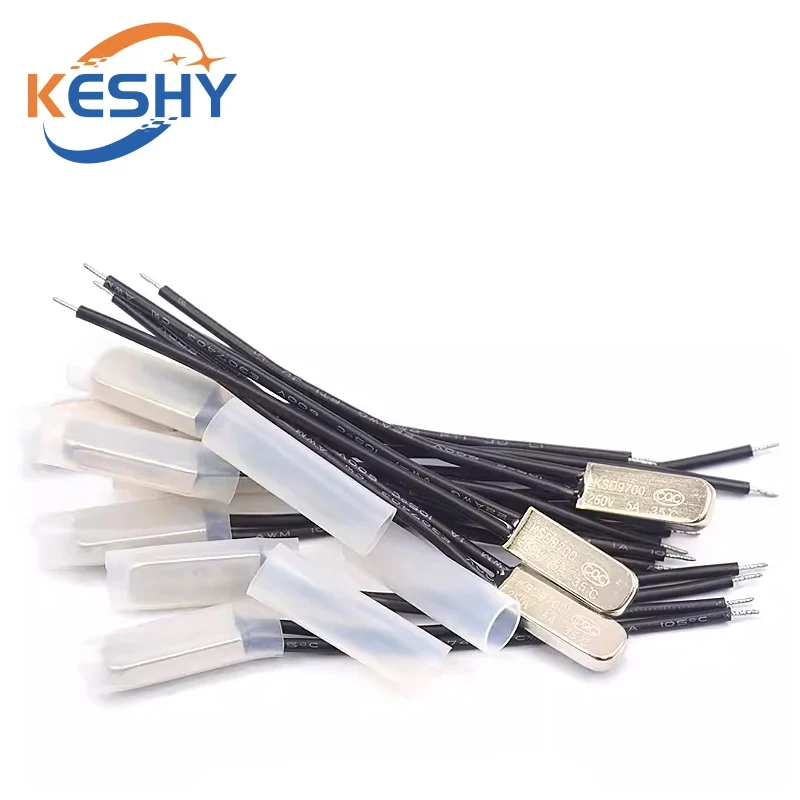 1-10PCS KSD9700 Temperature Control Switch Temperature Switch Thermal Protector 5A Metal Normally Open Normally Closed KSD9700