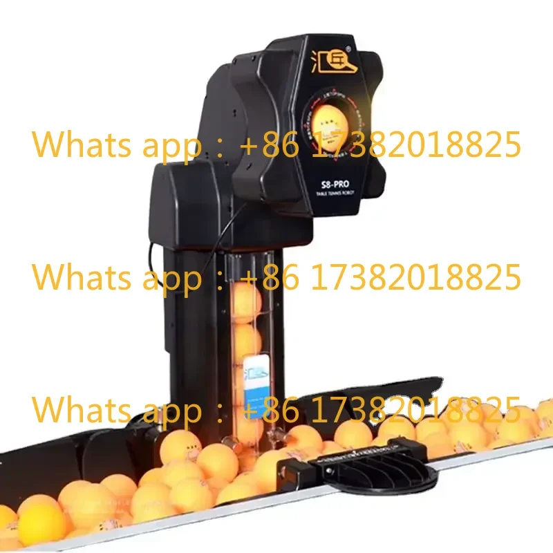 S8-PRO/JT-A Robot for table tennis serving robot machine Full-automatic programmable table tennis trainer