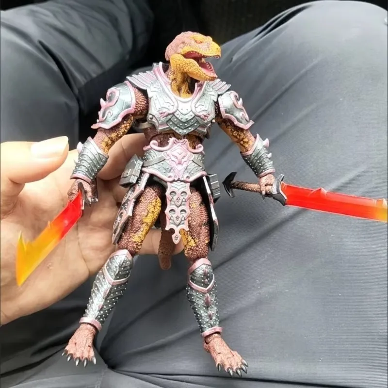 

In Stock HS Studio 1/12 Anime Savage Crucible Figures Lizard Man Series Action Figure Pvc Models Statue Collection Toy Ornaments