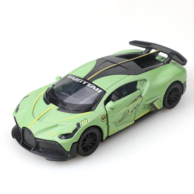 1:36 3 ドア DIVO 合金スポーツカー少年レーシングモデル子供プルバックおもちゃのトロリー卸売