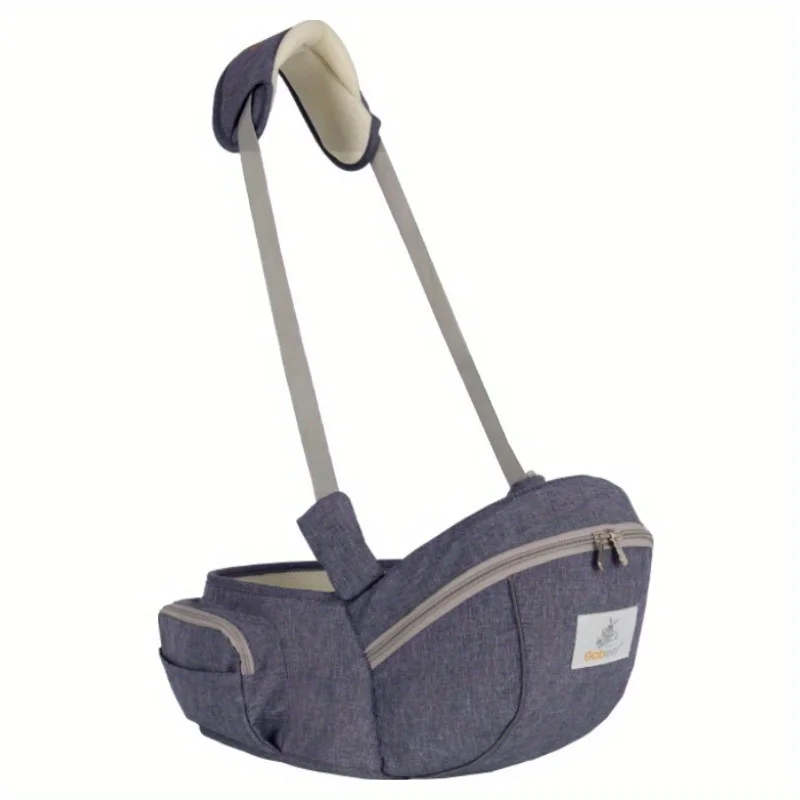 Ergonomische Babytrage Schlinge Wickeltrage Känguru-Gürtel Hüftsitz Kleinkind Schulterrucksack Hüftstuhl Lauflernhilfe Leicht Tragbar