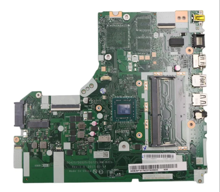 Hot NM-B321 motherboard for Lenovo ideapad 330-14AST /320-14AST laptop motherboard with CPU AMD DDR4 100% test work