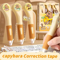 kawaii Aesthetic stationery items back to School supplies Cute things capybara Correction tape corrector Corrective tape