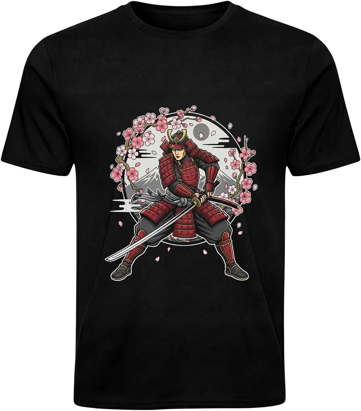 

Футболка-свитшот унисекс Gildan 18000 «Самурай» — классическая однотонная модель с круглым вырезом для взрослых, идеально подходит для вышивки