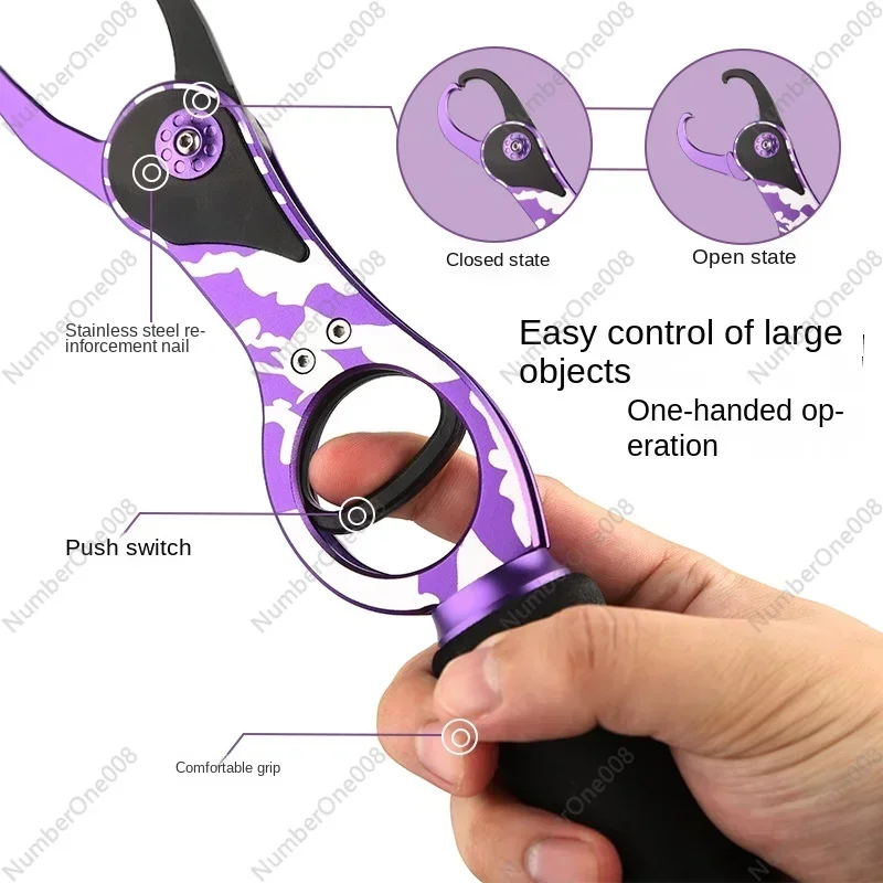 Novice Camouflage Color Matching Forceps Multi-Functional Big Things No Fish Escaping Fish Grip Suit Fishing in Stock
