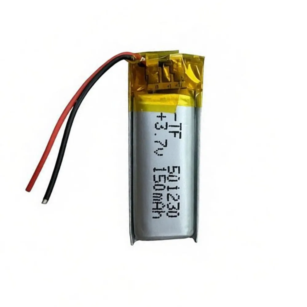 10PCS/Lot 150mAh 501230 051230 Battery For Jabra BT150 Bluetooth Earphone Handsfree Selfie Stick Steelmate Speaker Headphone LED