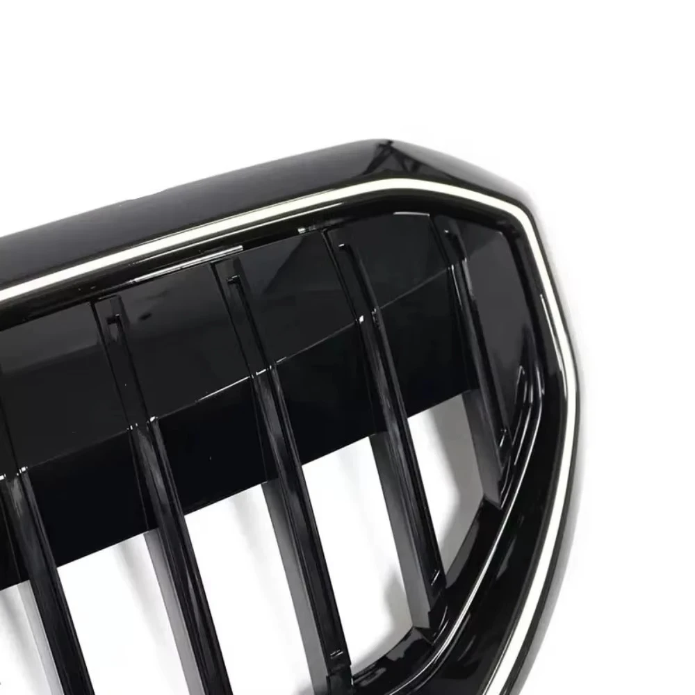 

for 5 Series G60 2024 2025 Gloss Black LED Upgrade Grilles LCI Car Front Kidney Bumper ABS Front Bumper