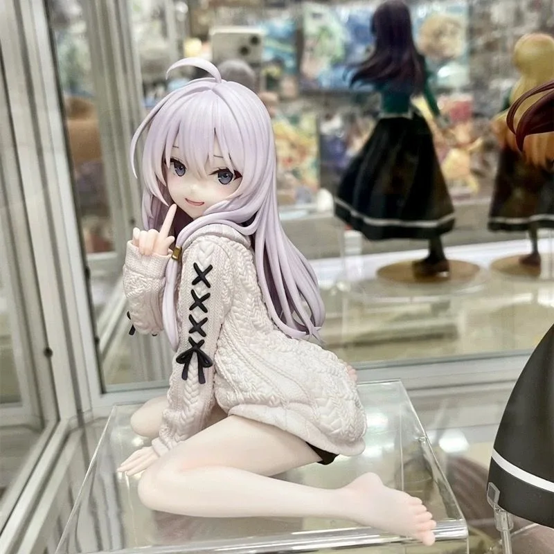 رحلة Elaina شخصيات كرتونية GK نموذج Elaina سترة دمية عمل الشكل غرفة ديكور دمى هدايا 13 سنتيمتر #2