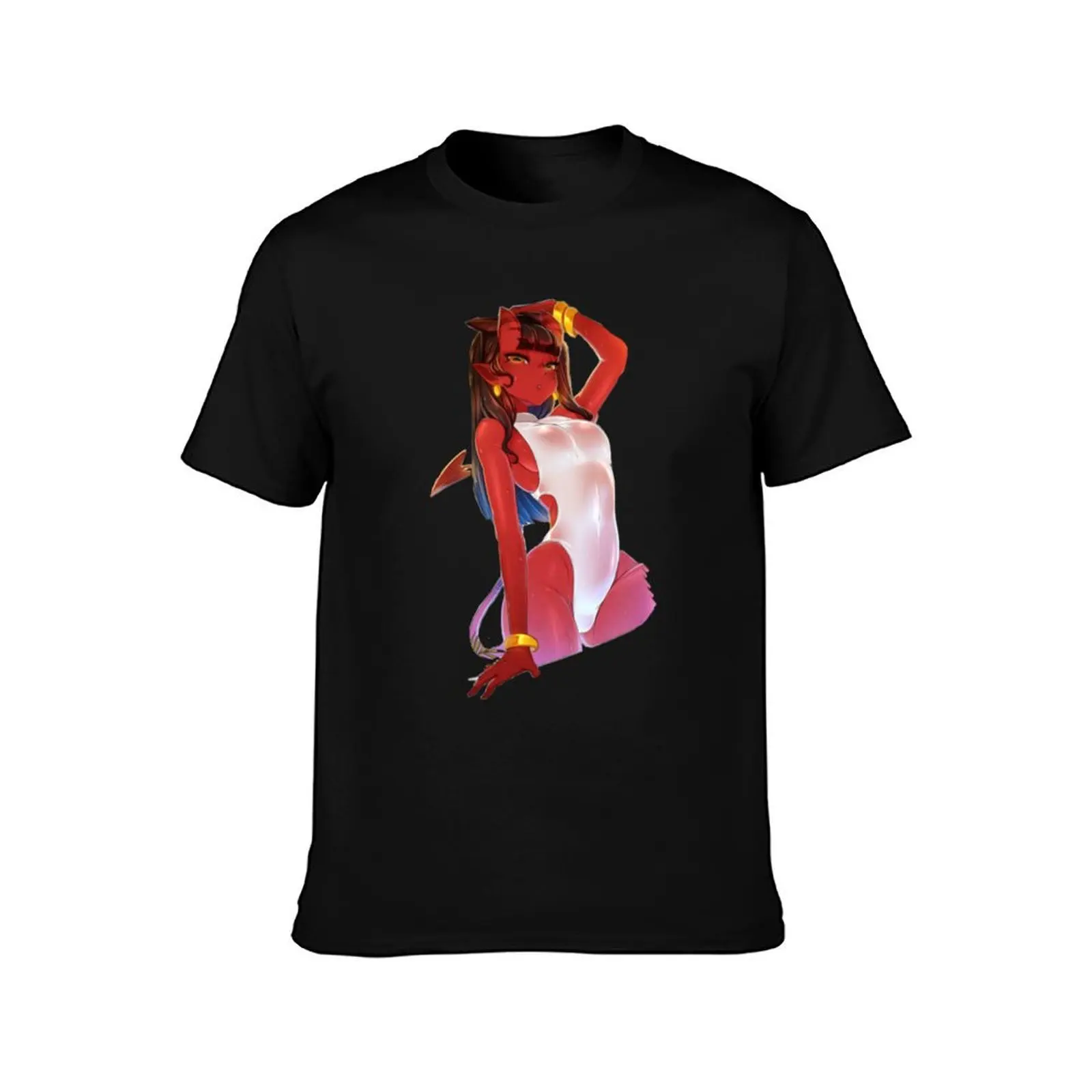 Picture 3: Hot Devil Succubus T-Shirt Plus Size Basic Short Sleeve Top