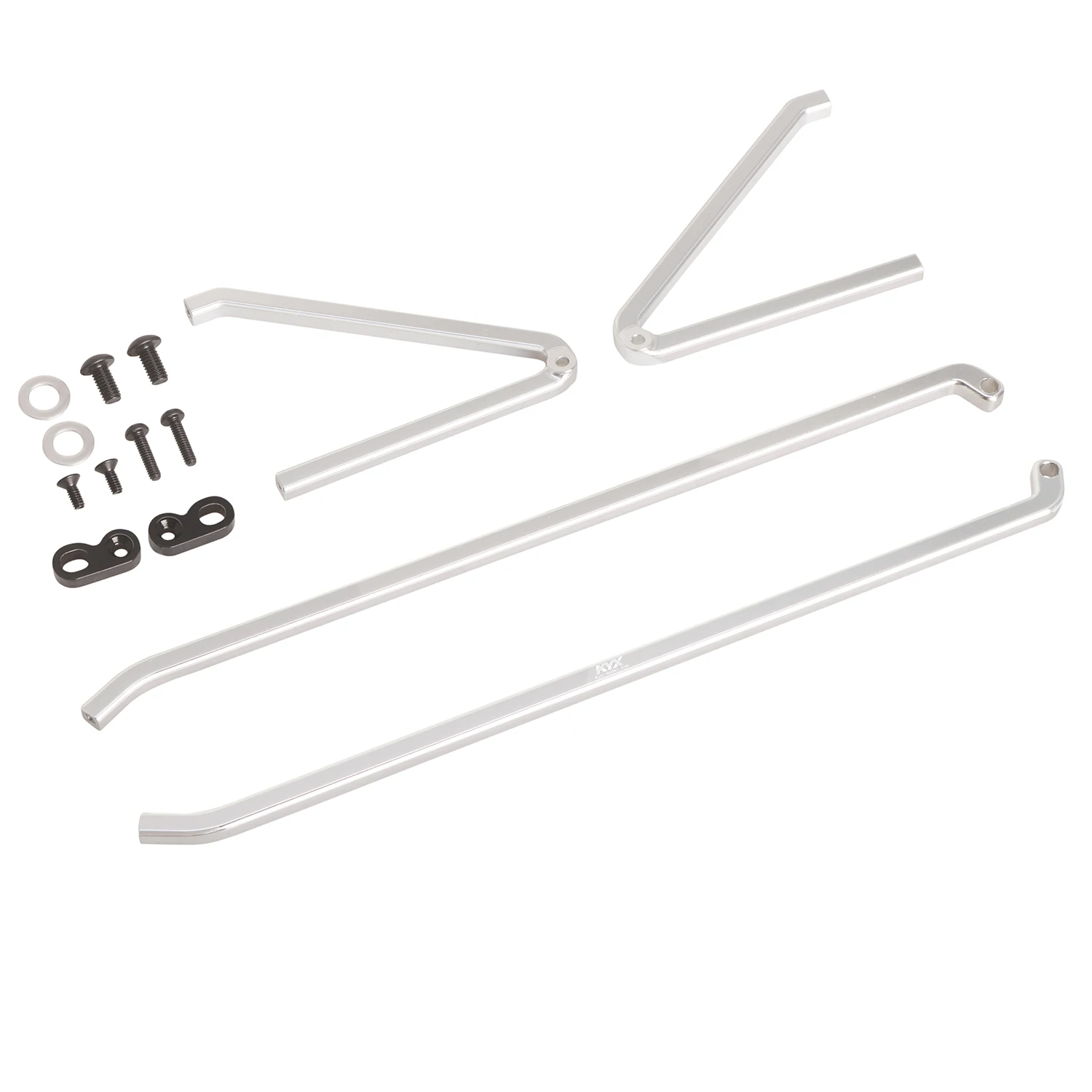 KYX Racing حامي الهيكل من الفولاذ المقاوم للصدأ ترقيات أجزاء الملحقات لسيارة RC 1/10 Tamiya Hornet EVO