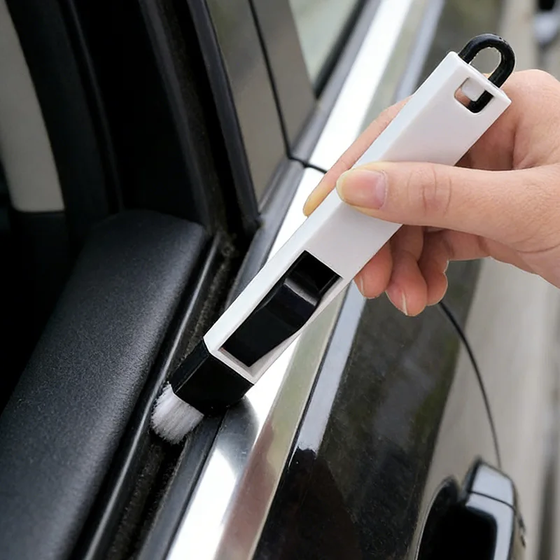 Multifunctional Car interior cleaning brush Window Door Brush For Groove Keyboard Cleaner Nook Cranny Dust Shovel Track Tools