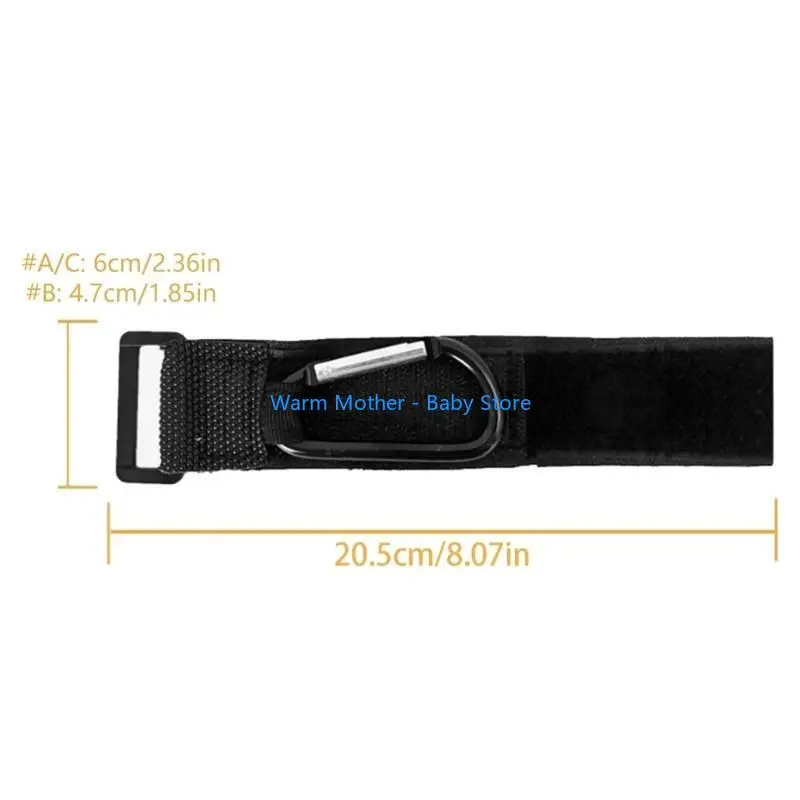 خطاف ملحق لعربة الأطفال، خطاف حلقة تسلق لعربات الأطفال الأساسية لتعزيز القدرة على الحركة 57QE #6