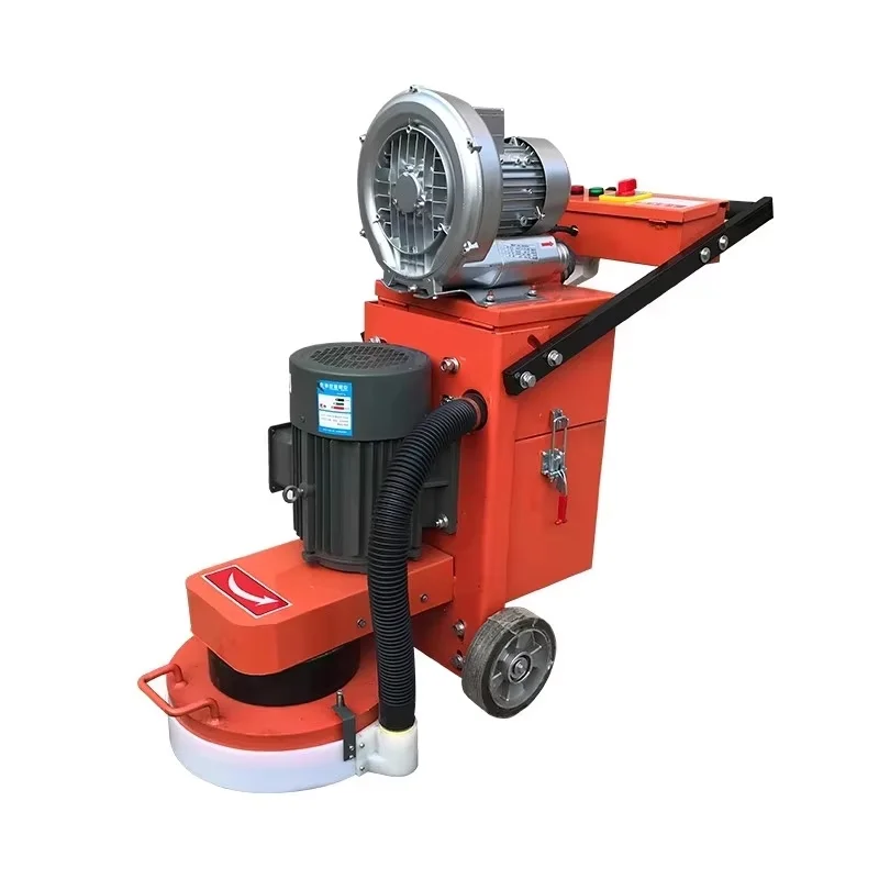 Epoxy Floor Dust-Free Grinding Machine Terrazzo Polishing Machine Old Floor Paint Renovation Equipment Rubber Making Machinery